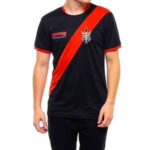 Thrasher Magazine Skategoat Futbol Jersey Shirt • Sz S